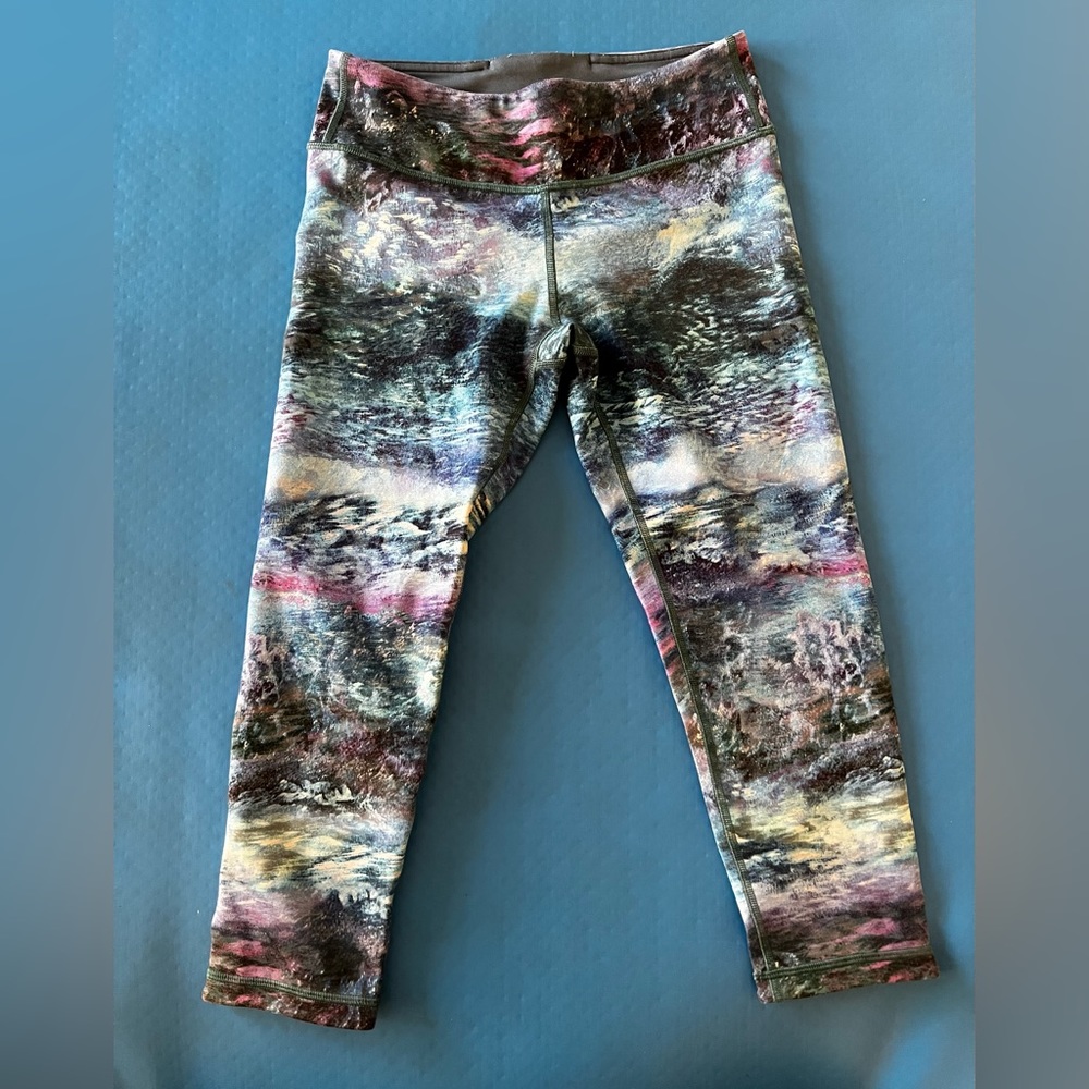 ivivva leggings girls reversible multicolored size 12